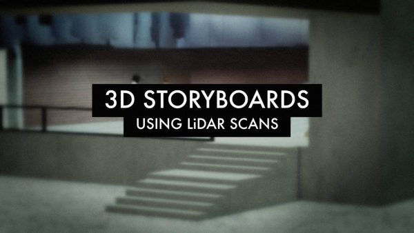 3D Storyboards using LiDAR Scans